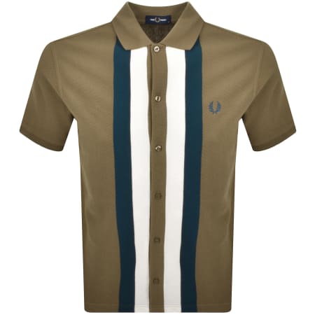 Fred Perry Twin Tipped Polo Brown | Mainline Menswear United